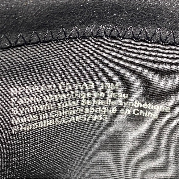 New! BP Braylee Black Shimmer Pointed Toe Bootie 10M - Picture 10 of 13